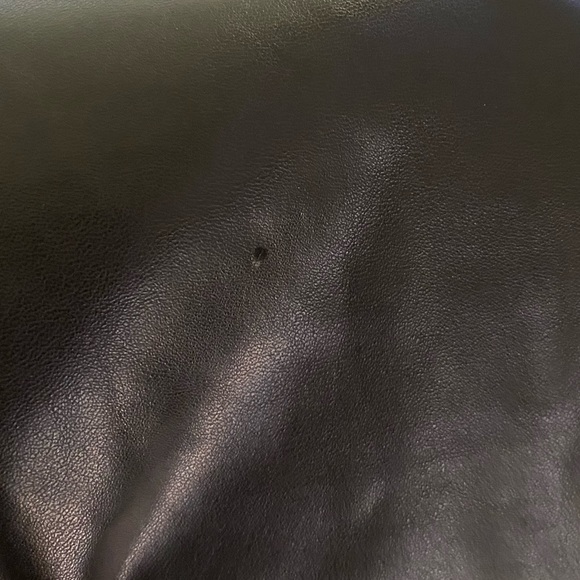 Faux Leather Split Hem Pants - Picture 7 of 7